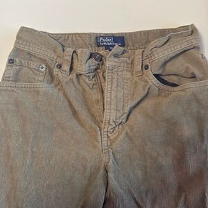 Green corduroy Ralph Lauren